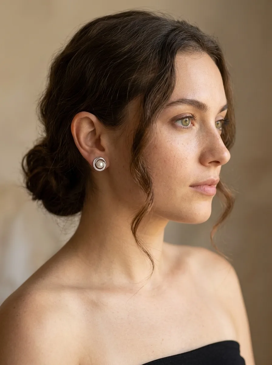 Classic Pearl Circle Set - Image 2