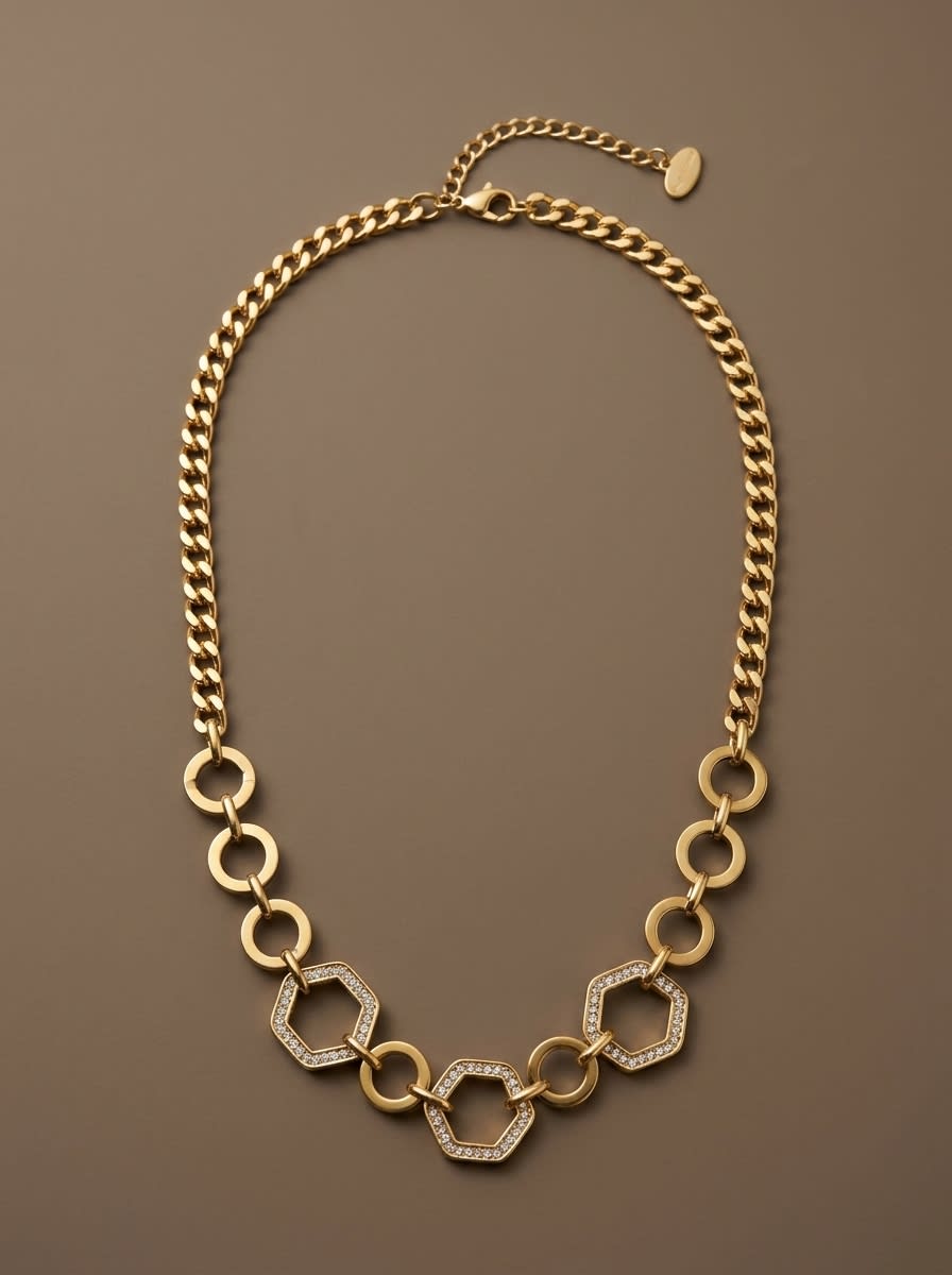 Hexa Orbit Necklace - Image 1