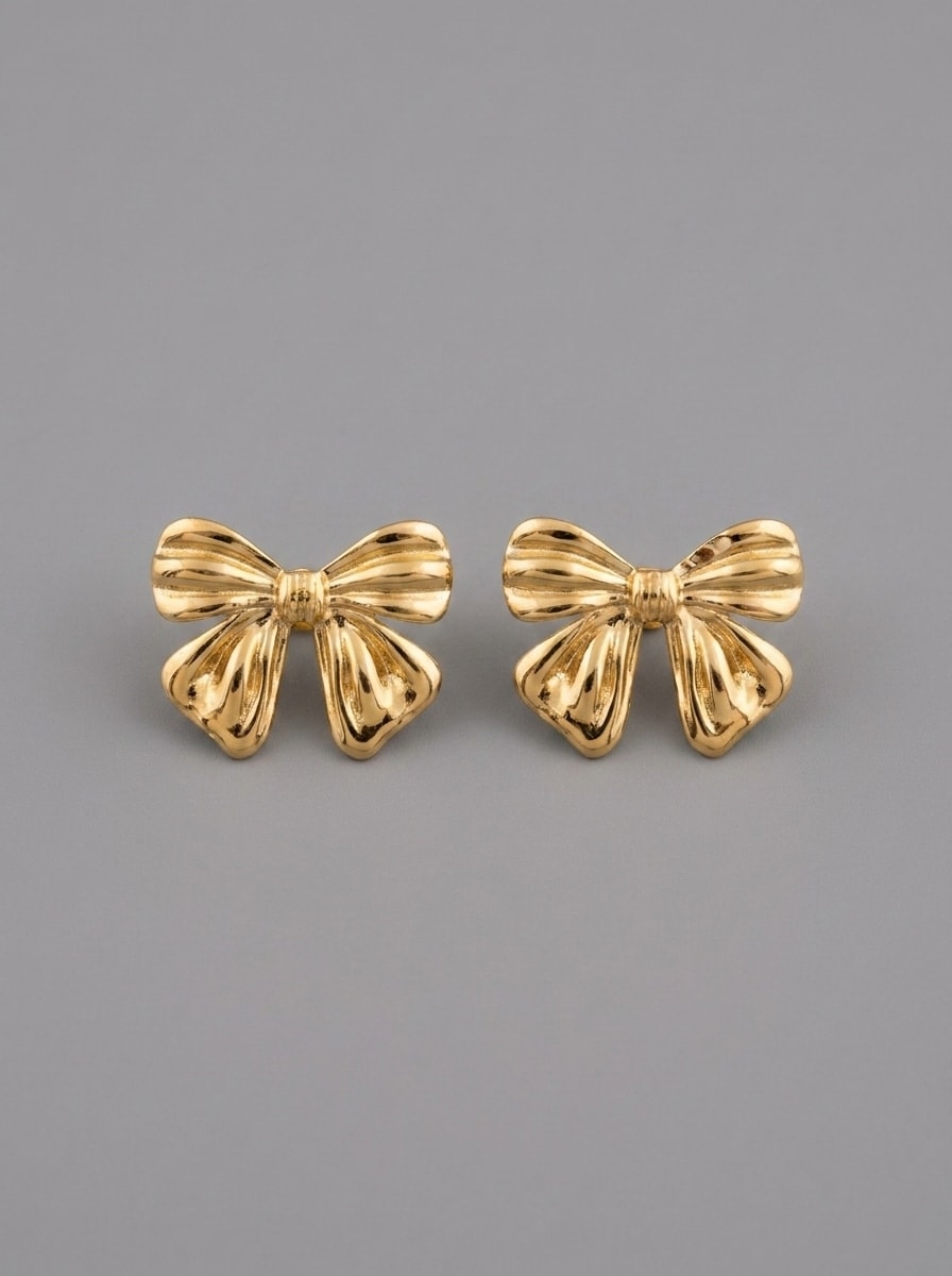Belle Bow Earrings - Image 1