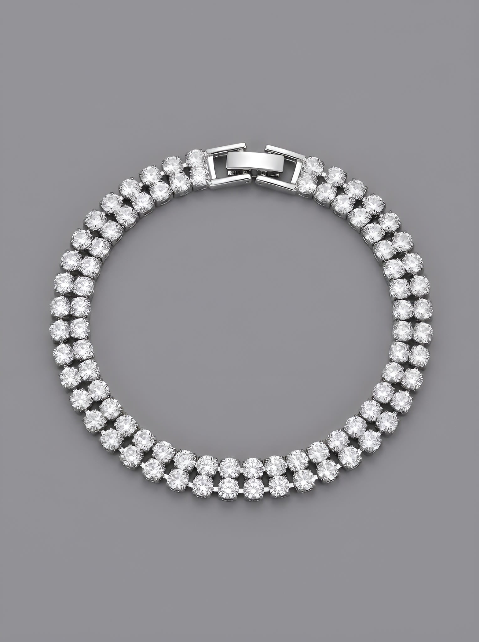 DOUBLE DRIP TENNIS BRACELET