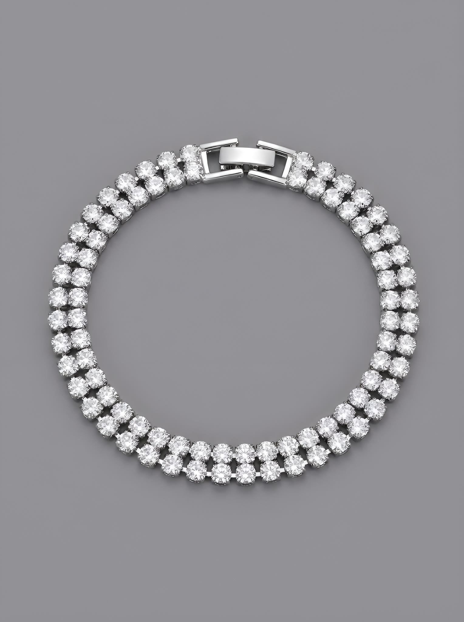 DOUBLE DRIP TENNIS BRACELET - Image 1