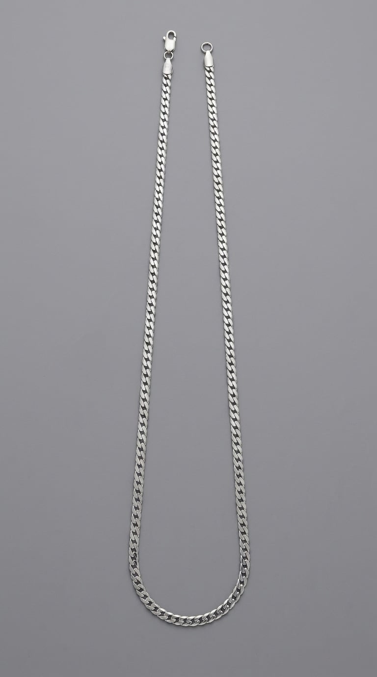 Silver Cuban Link Chain