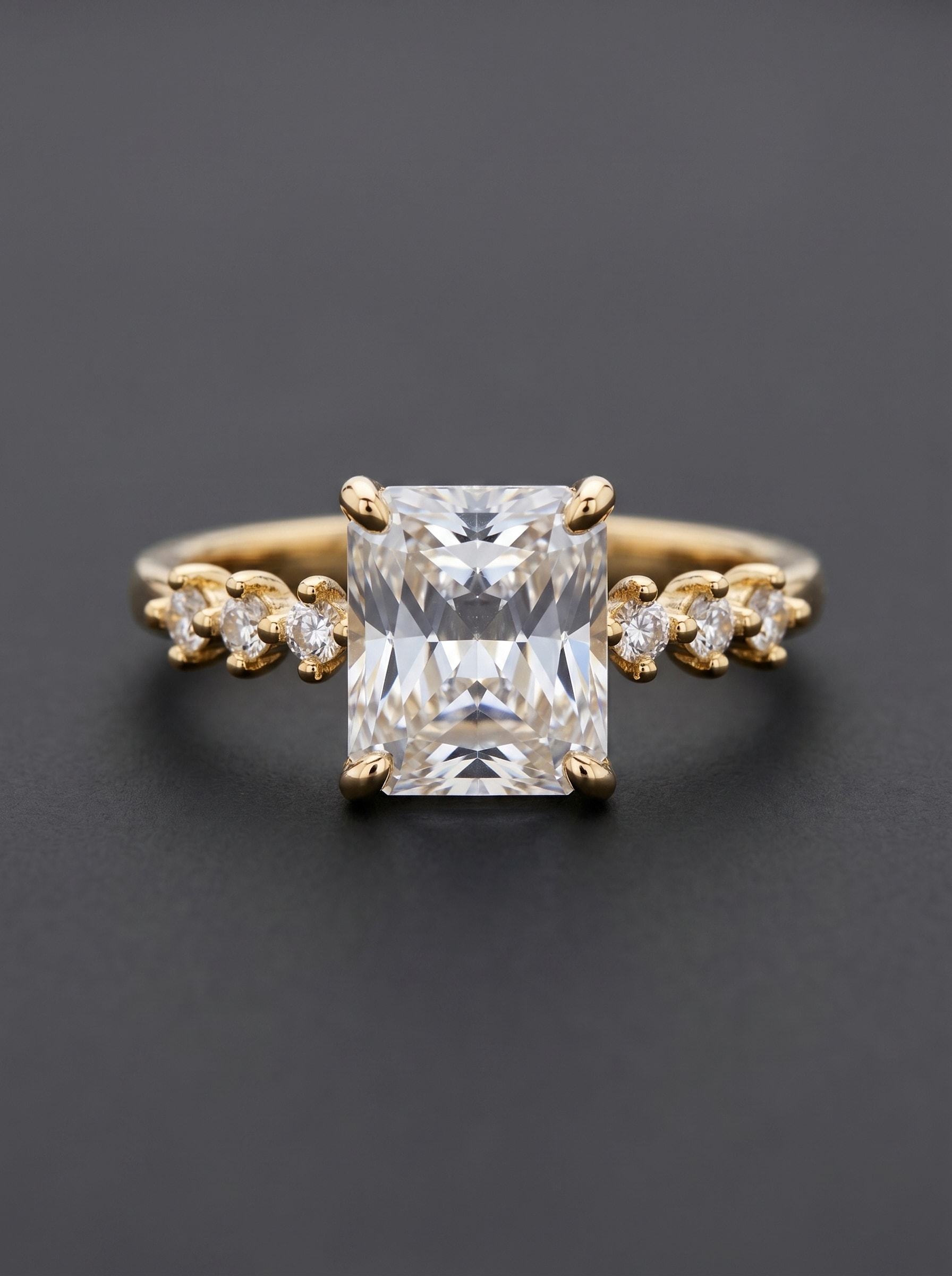 Radiant Solitaire Ring - Image 1