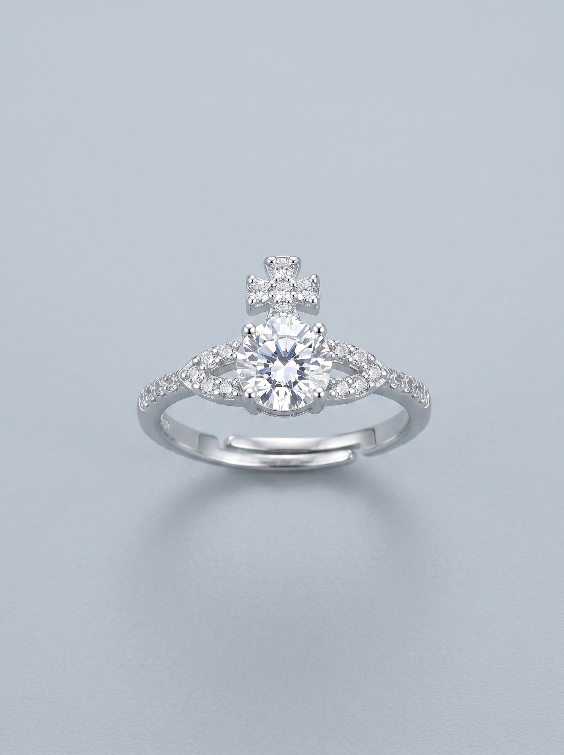 Orb Cross Ring - Image 1